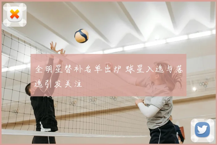 全明星替补名单出炉 球星入选与落选引发关注